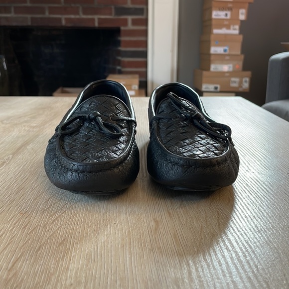Bottega Veneta Intrecciato Black Leather Loafers - 38 - Picture 3 of 10